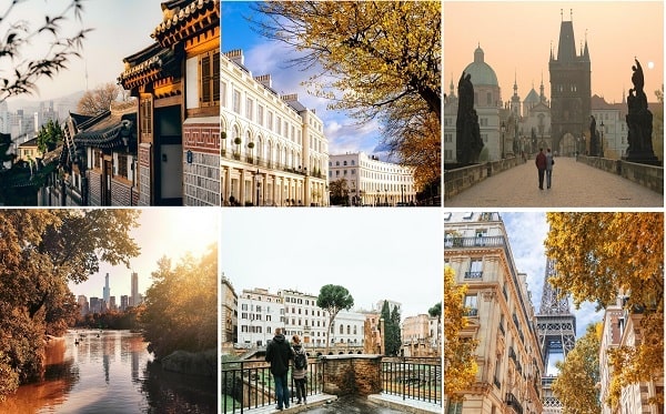 The 6 most beautiful place for fall 2022 travel