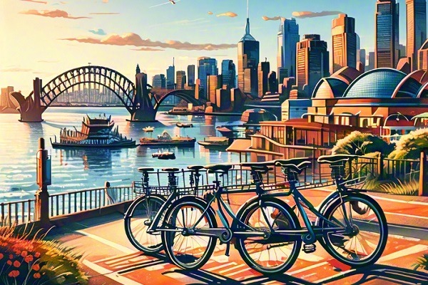 Best Places to Ride a Bike in Sydney